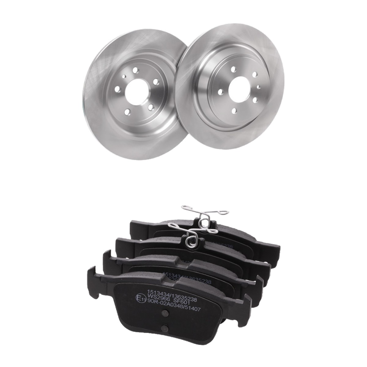 RIDEX Brake discs and pads set Article number: 3405B2199 cheaply