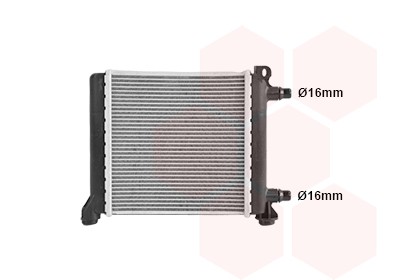 VAN WEZEL Engine radiator Article number: 06012728 cheaply
