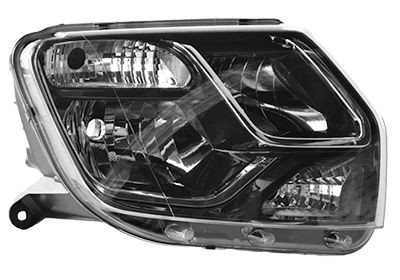 VAN WEZEL Headlight Article number: 1556966 cheaply