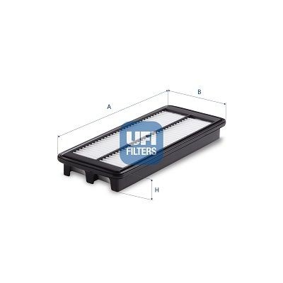 UFI Luftfilter Varenummer: 30.D24.00 billige