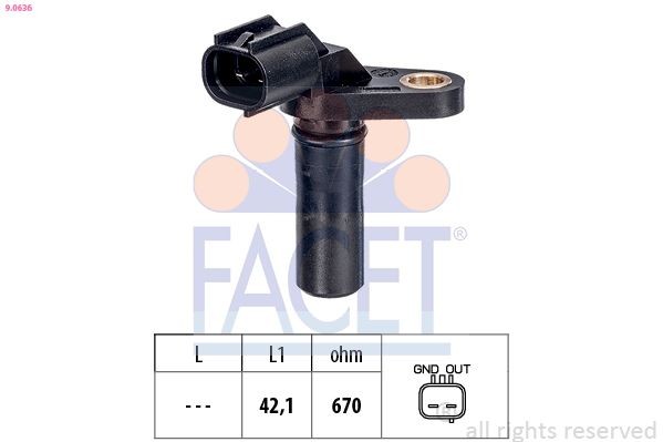 FACET Sensor, RPM Article number: 9.0853 cheaply