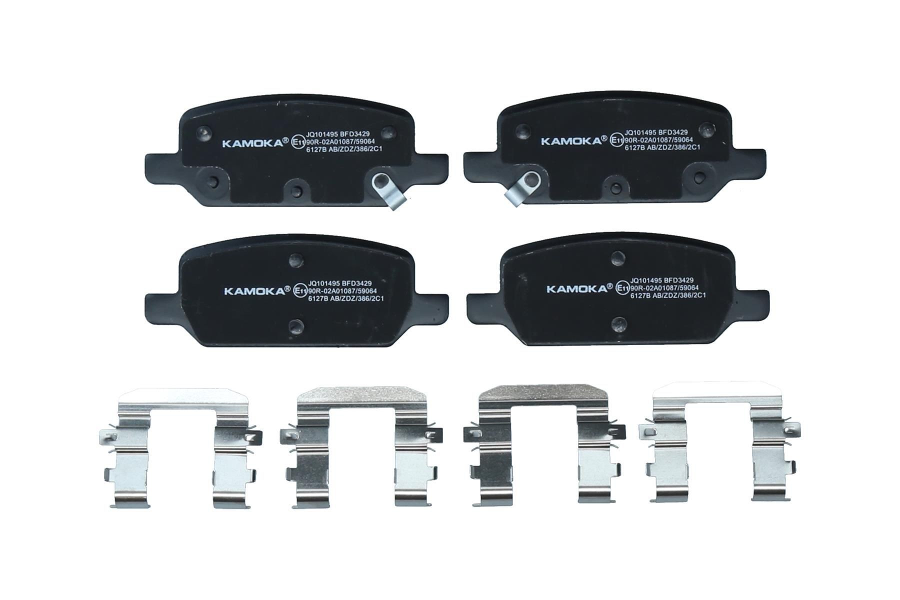 KAMOKA Brake pad set Article number: JQ101495 cheaply