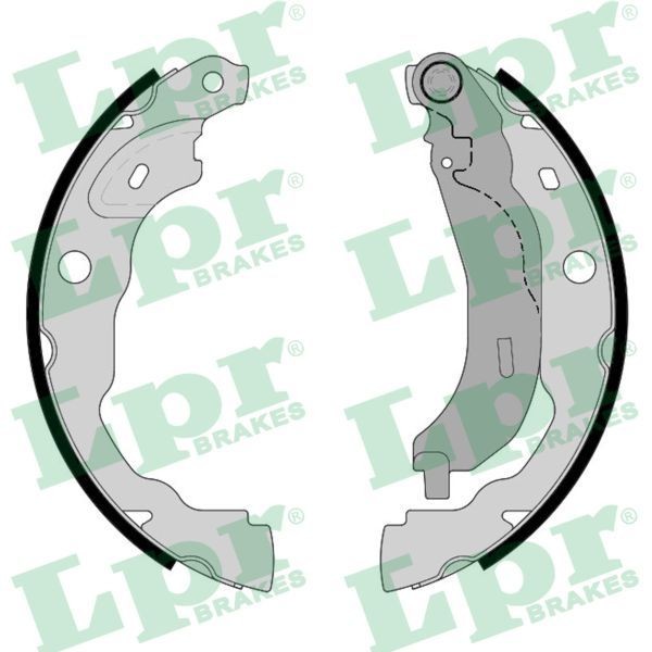 LPR Brake Shoe Set Article number: 01216 cheaply