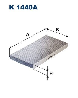 FILTRON Pollen filter Article number: K 1440A cheaply