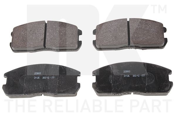 NK Brake pad set Article number: 223003 cheaply