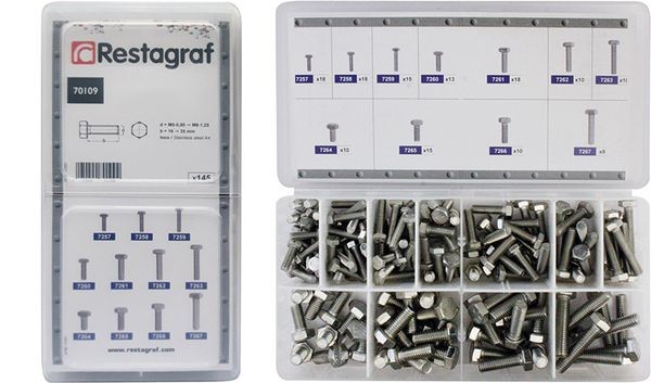 RESTAGRAF Screws Assortment Article number: 70109 cheaply