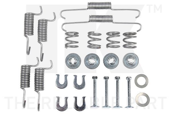 NK 7930788 Lisakomplekt, seisupiduriklotsid LANCER 1.6 98 HP Bensiin 2013
