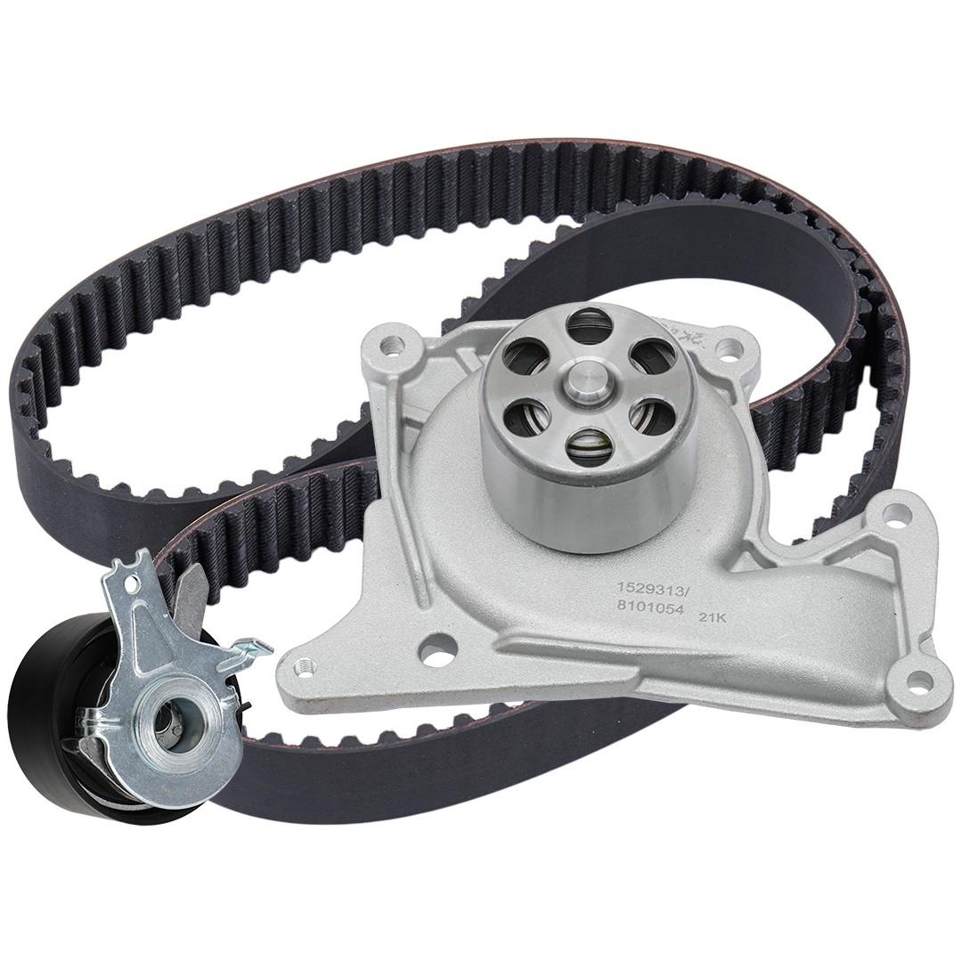 RIDEX Water pump and timing belt kit Article number: 3096W0537 cheaply