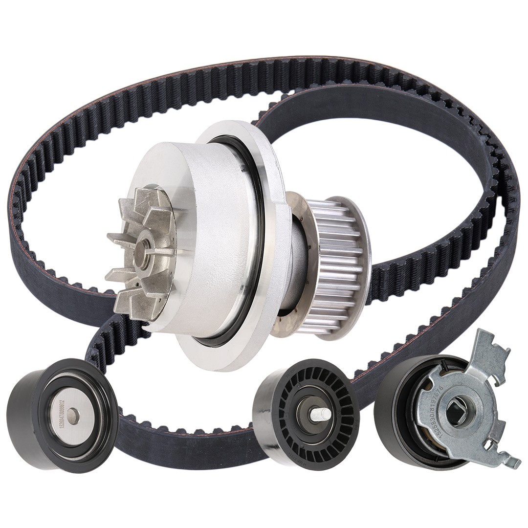 RIDEX Water pump and timing belt kit Article number: 3096W0557 cheaply