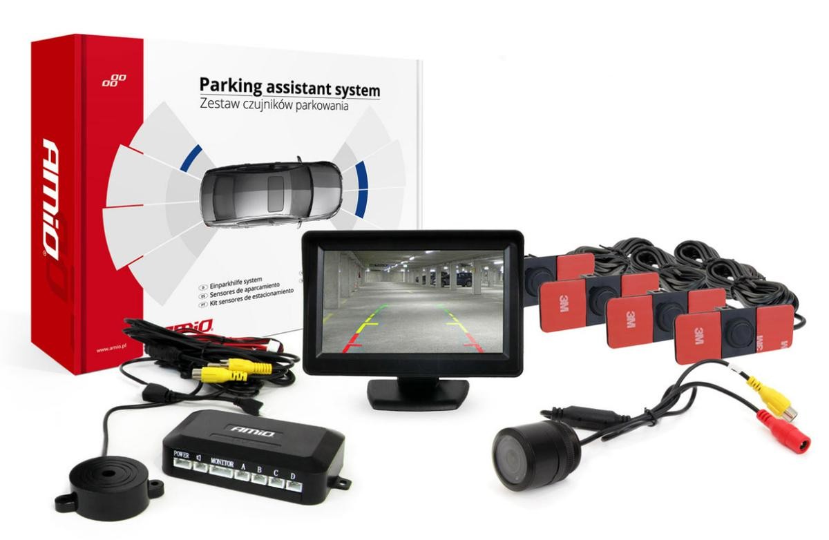 AMiO Parking sensors kit Article number: 02259 cheaply