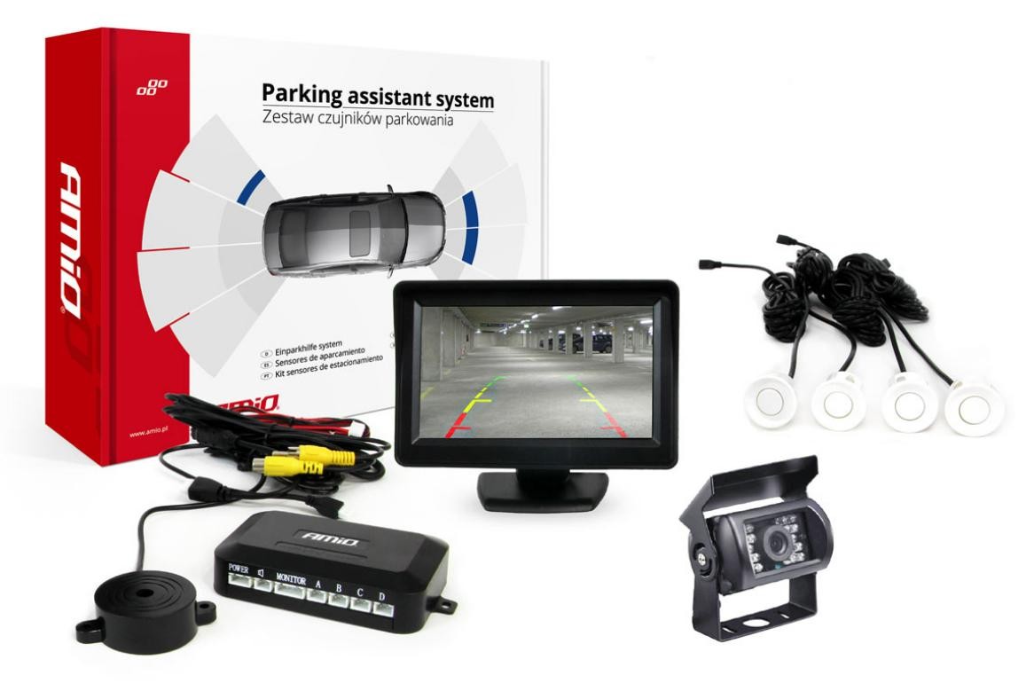AMiO Parking sensors kit Article number: 02668 cheaply