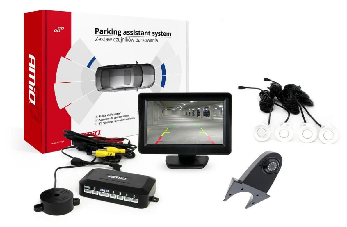 AMiO Parking sensors kit Article number: 02669 cheaply