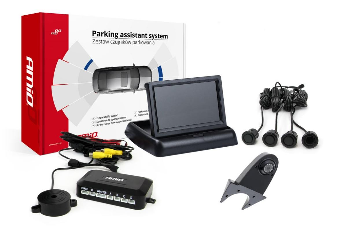 AMiO Parking sensors kit GOLD Article number: 02704 cheaply