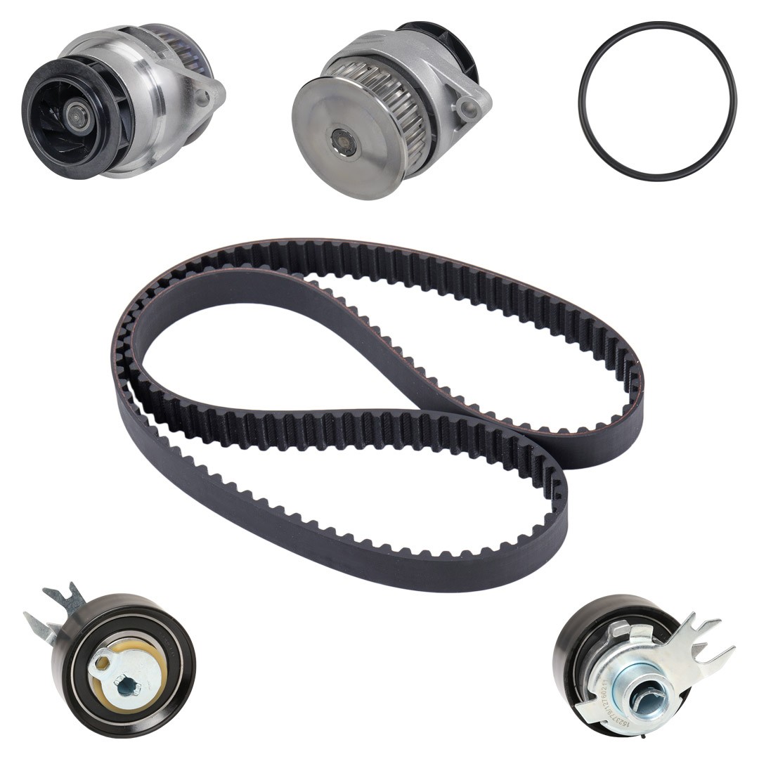 RIDEX Water pump and timing belt kit Article number: 3096W0588 cheaply
