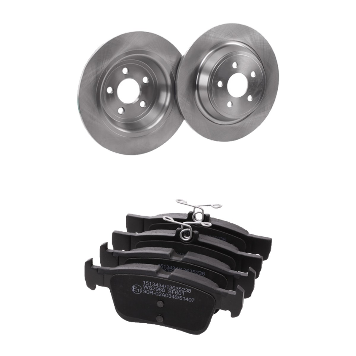 RIDEX Brake discs and pads set Article number: 3405B2215 cheaply