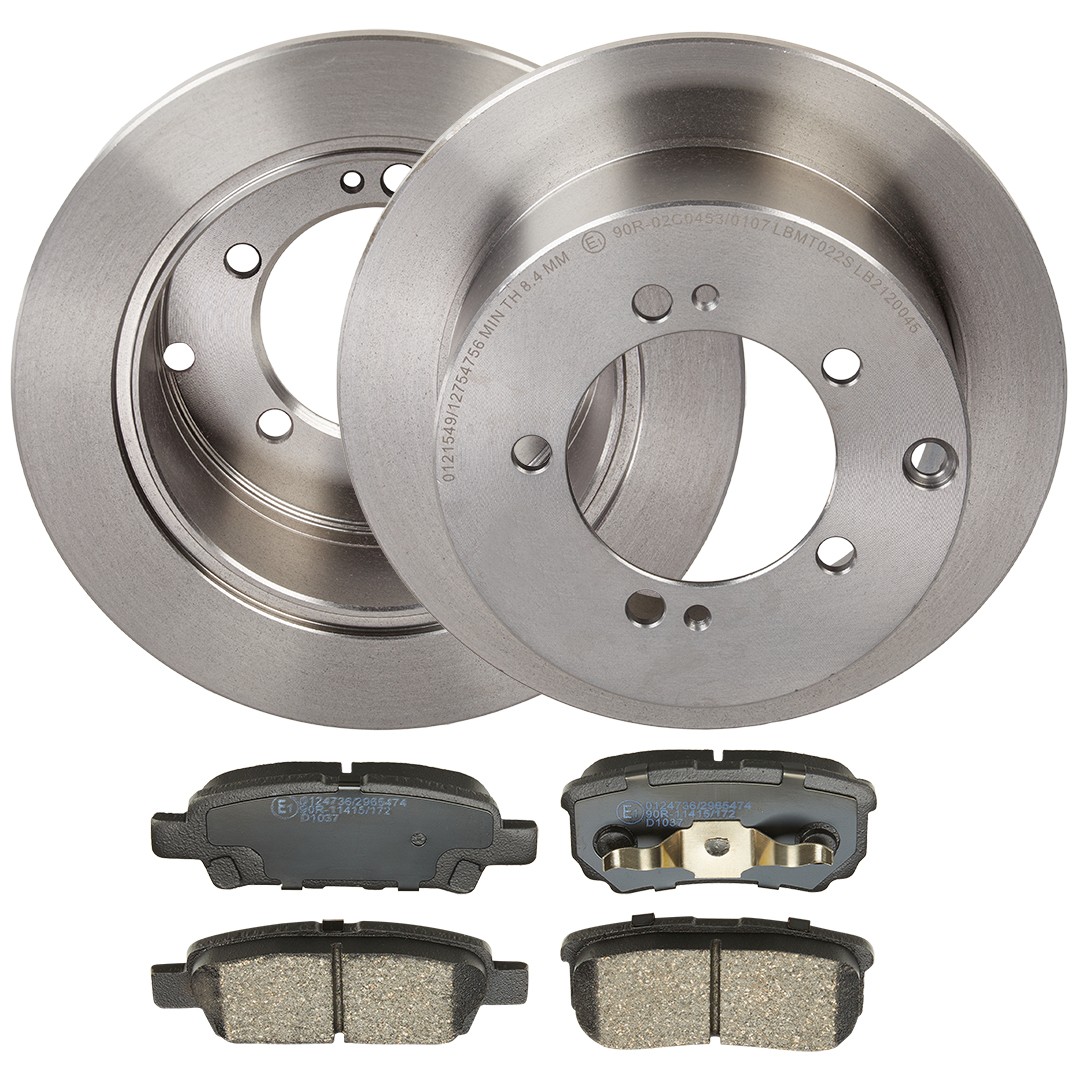 RIDEX Brake discs and pads set Article number: 3405B2248 cheaply