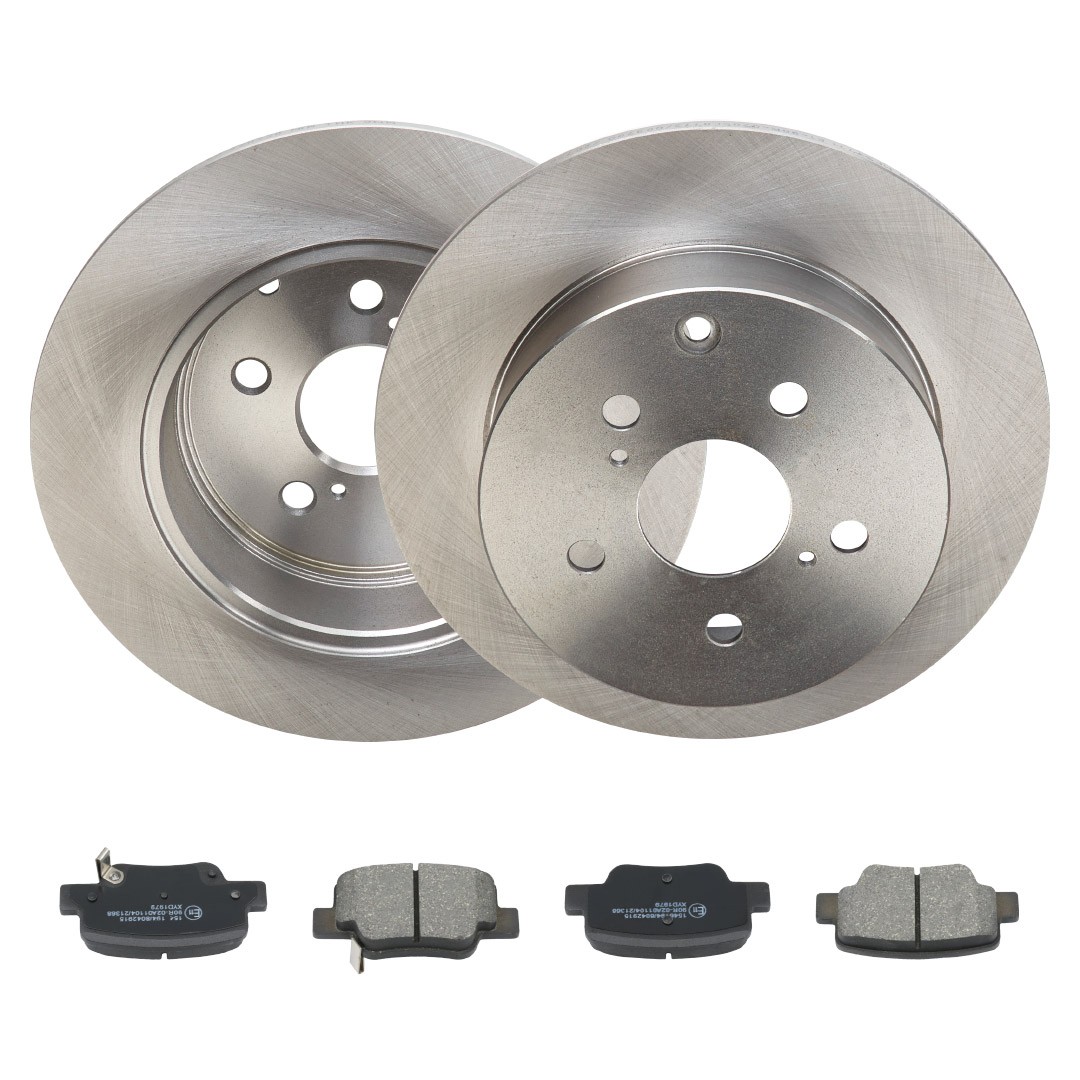RIDEX Brake discs and pads set Article number: 3405B2259 cheaply