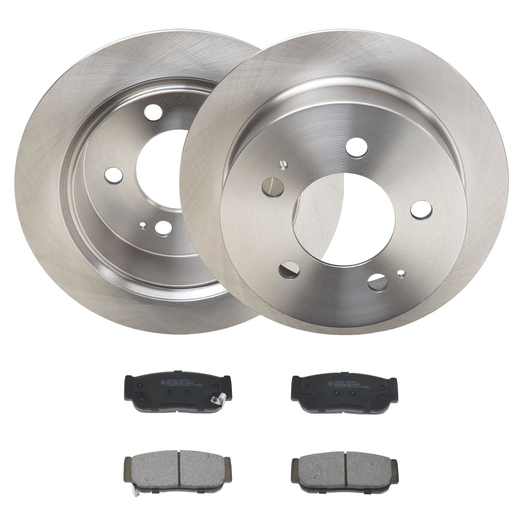 RIDEX Brake discs and pads set Article number: 3405B2267 cheaply