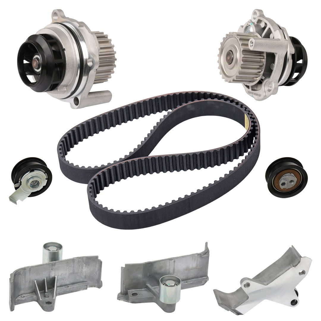 RIDEX Water pump and timing belt kit Article number: 3096W0602 cheaply