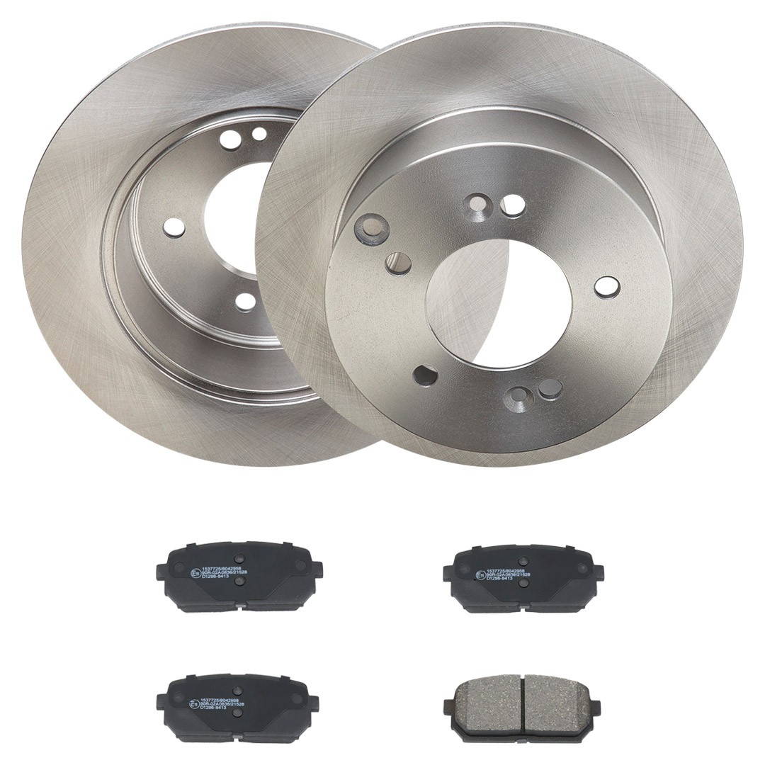 RIDEX Brake discs and pads set Article number: 3405B2399 cheaply