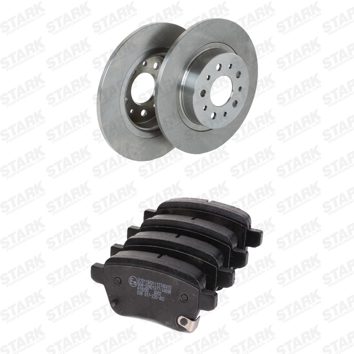 STARK Brake discs and pads set Article number: SKBK-10992446 cheaply