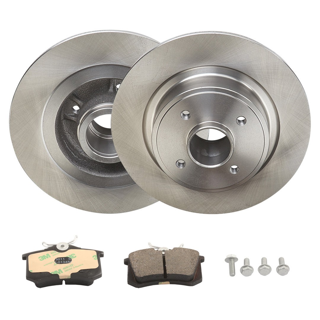 RIDEX Brake discs and pads set Article number: 3405B2482 cheaply