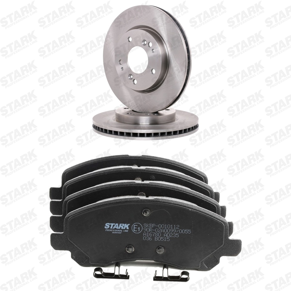 STARK Brake discs and pads set Article number: SKBK-10992500 cheaply