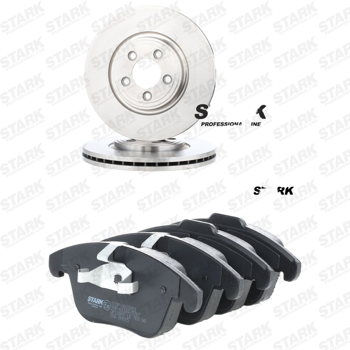 STARK Brake discs and pads set Article number: SKBK-10992535 cheaply