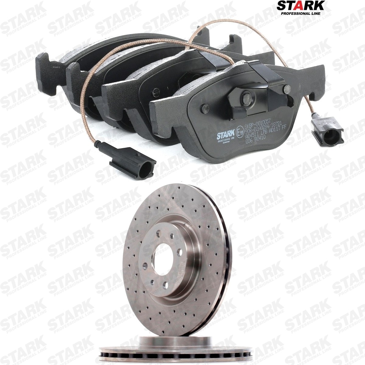 STARK Brake discs and pads set Article number: SKBK-10992594 cheaply