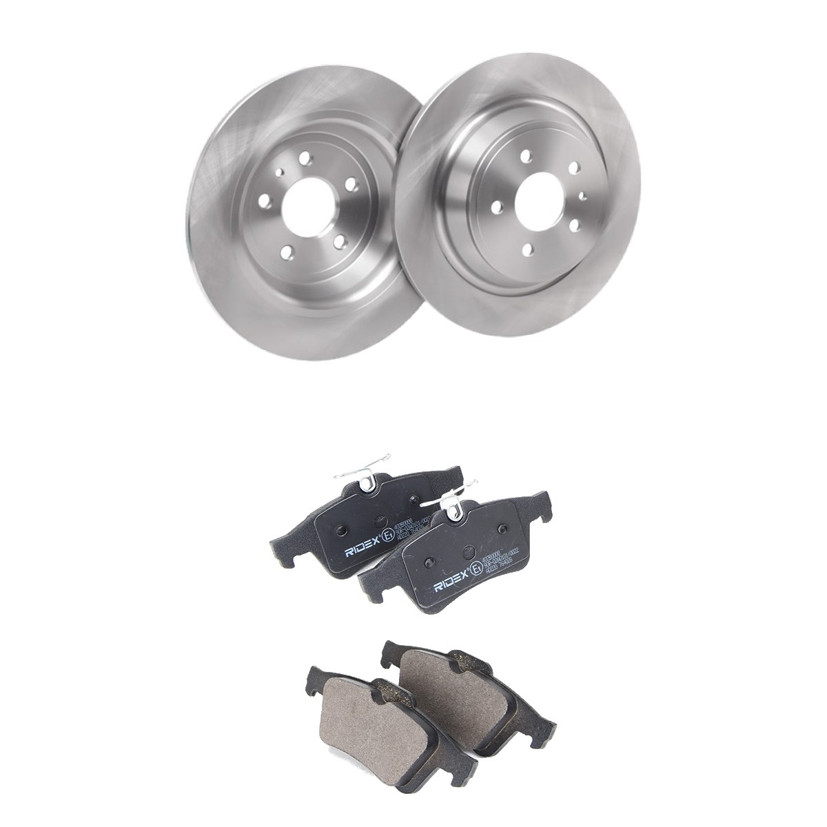 RIDEX Brake discs and pads set Article number: 3405B3302 cheaply