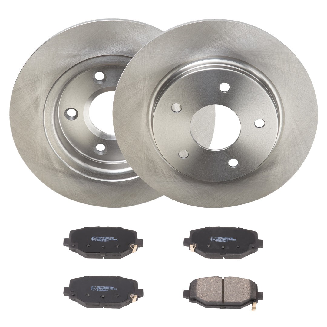 RIDEX Brake discs and pads set Article number: 3405B3306 cheaply