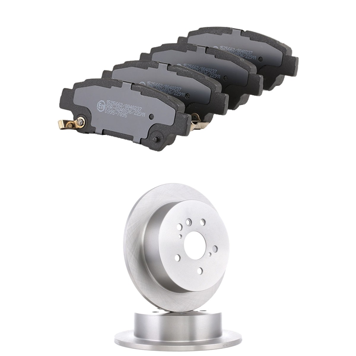 RIDEX Brake discs and pads set Article number: 3405B3327 cheaply