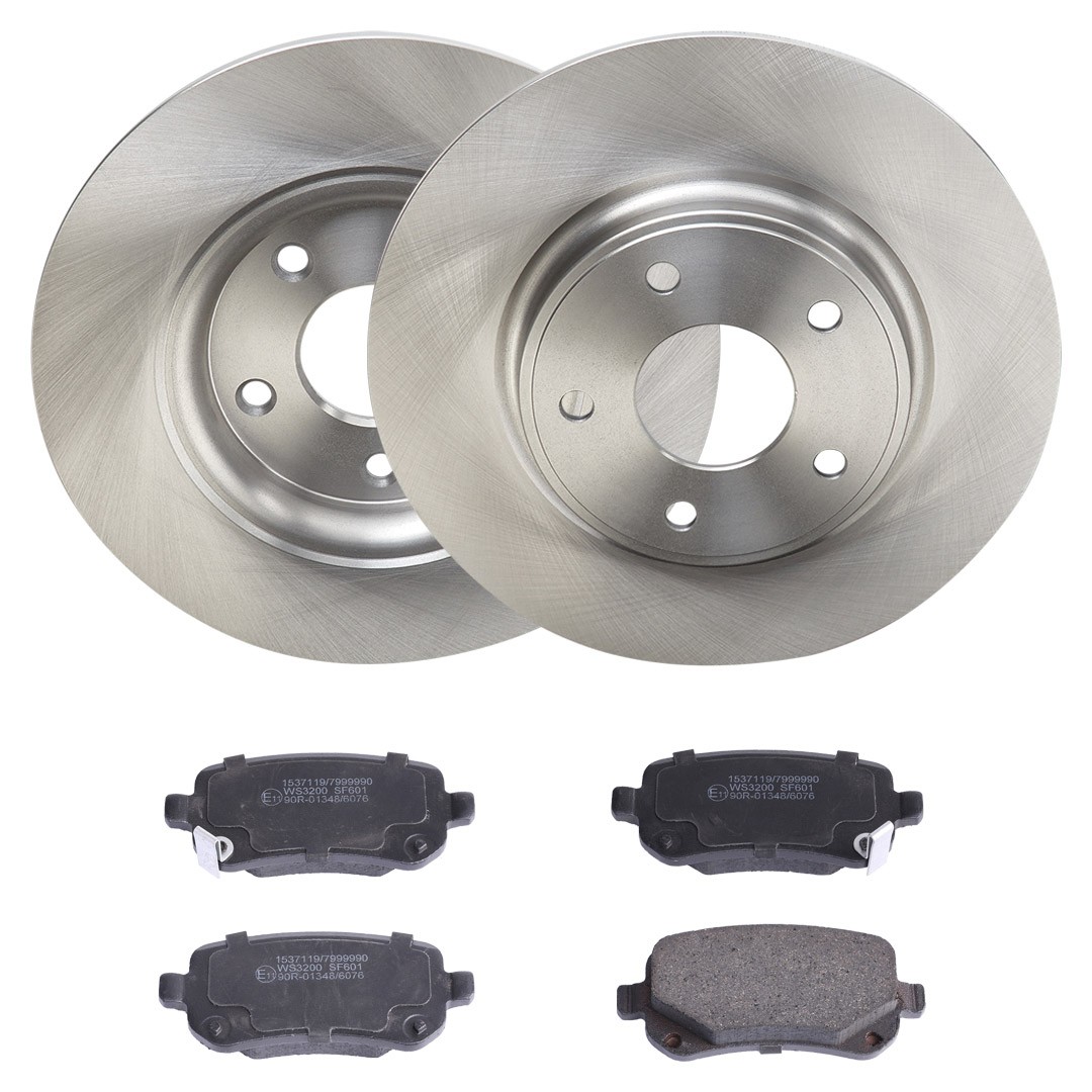 RIDEX Brake discs and pads set Article number: 3405B3371 cheaply