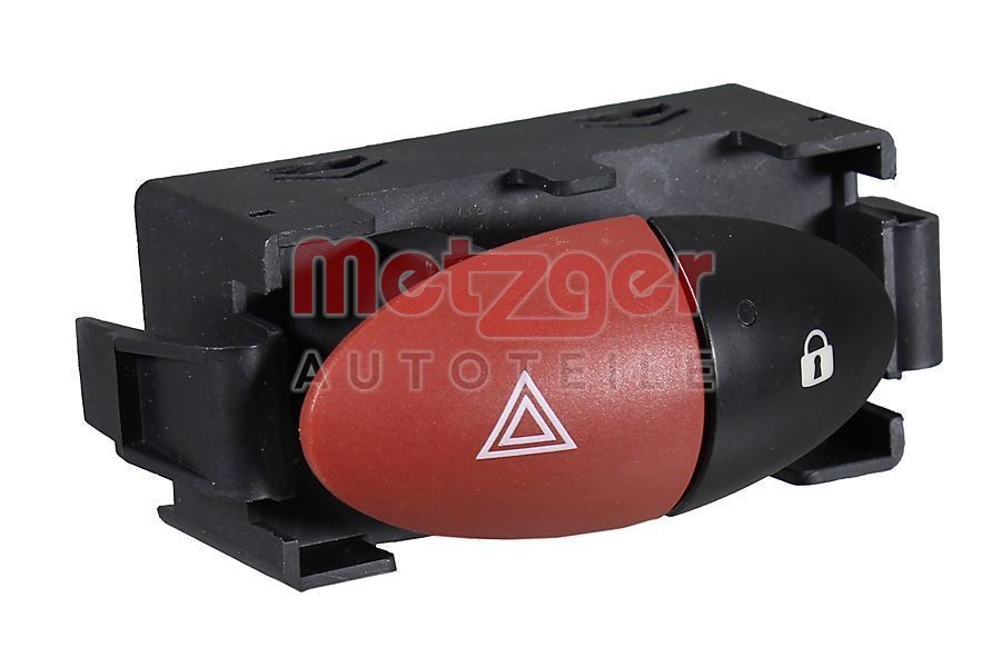 METZGER 09161075 Hazard Light Switch MASTER 2.3 dCi 100 FWD (JV0A, JV0B, JV0G, JV0H) 101 PS Diesel