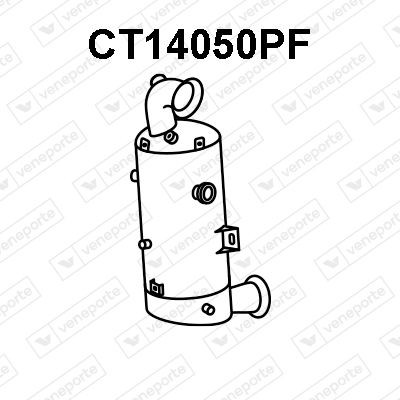 VENEPORTE SCR Catalytic Converter Article number: CT14050PF cheaply
