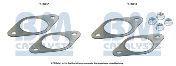 BM CATALYSTS Set montaj, filtru funingine / particule număr articol: FK11305 ieftin