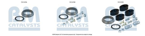BM CATALYSTS Set montaj, filtru funingine / particule număr articol: FK11475 ieftin