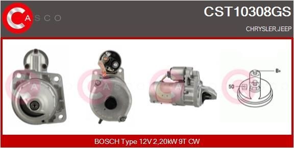 CASCO CCH77011KS Средна част турбо OMEGA 2.3 TD Interc. (F19, M19, N19) 100 K.C. дизел 1994