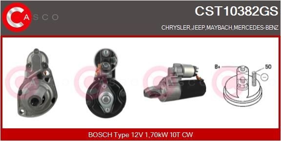 CASCO CCH80001KS Средна част турбо REXTON 2.7 Xdi 4x4 165 K.C. дизел