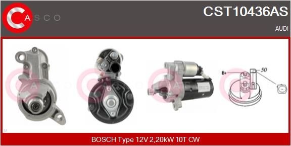 CASCO CCH84010KS Средна част турбо CX-5 2.2 D (SHY6) 150 K.C. дизел