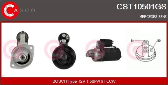 CASCO CCH88000KS Coreassy turbina TROOPER 2.8 TD (UBS55) 97 CV Diesel 1991