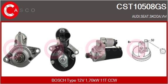 CASCO CCH88007KS Coreassy turbina TROOPER 2.8 TD (UBS55) 97 CV Diesel 1991