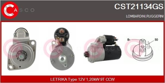 CASCO Turboaggregat Artikelnummer: CTC88002KS billigt