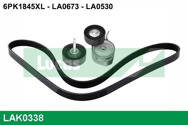 LUCAS Keilrippenriemensatz Artikelnummer: LAK0338 kaufen