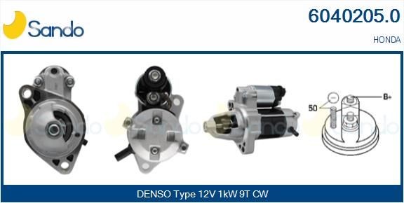 SANDO Startgenerator Artikelnummer: 3013001.2 billigt