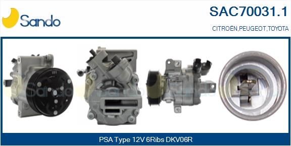 SANDO Starter motor Article number: 6014150.1 cheaply