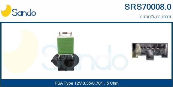 SANDO SCH74031.7 Conjunto piezas turbocompresor DOBLO 2.0 D Multijet (263AXF1B) 135 CV Gasóleo
