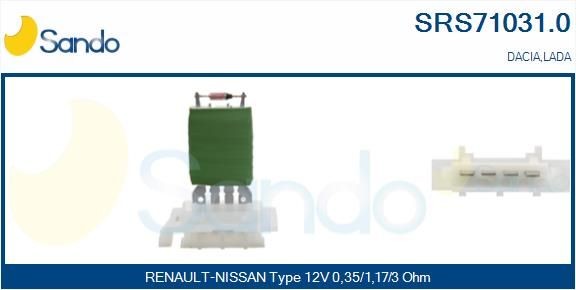 SANDO SCH75049.7 Turbo kassett Hatchback One First 1.5 (B38 A15 A) 75 HP Bensiin