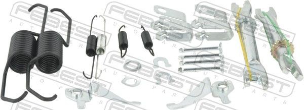 FEBEST 0304-ACCR-KIT Tilbehørssæt, parkeringsbremsebakker ELEMENT 2.4 4WD 169 HK Benzin 2011