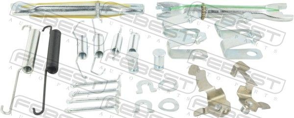 FEBEST 0304-CIVR-KIT Brake shoe fitting kit INTEGRA 1.8 VTEC (DB8) 180 PS Petrol 2001